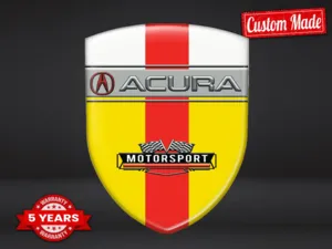 Honda Acura Pegatina Silicona S Auto Alta Calidad Profesional